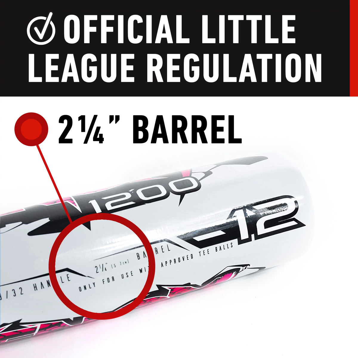 Aluminum Youth Tee Ball Bat 25 Inch L624511