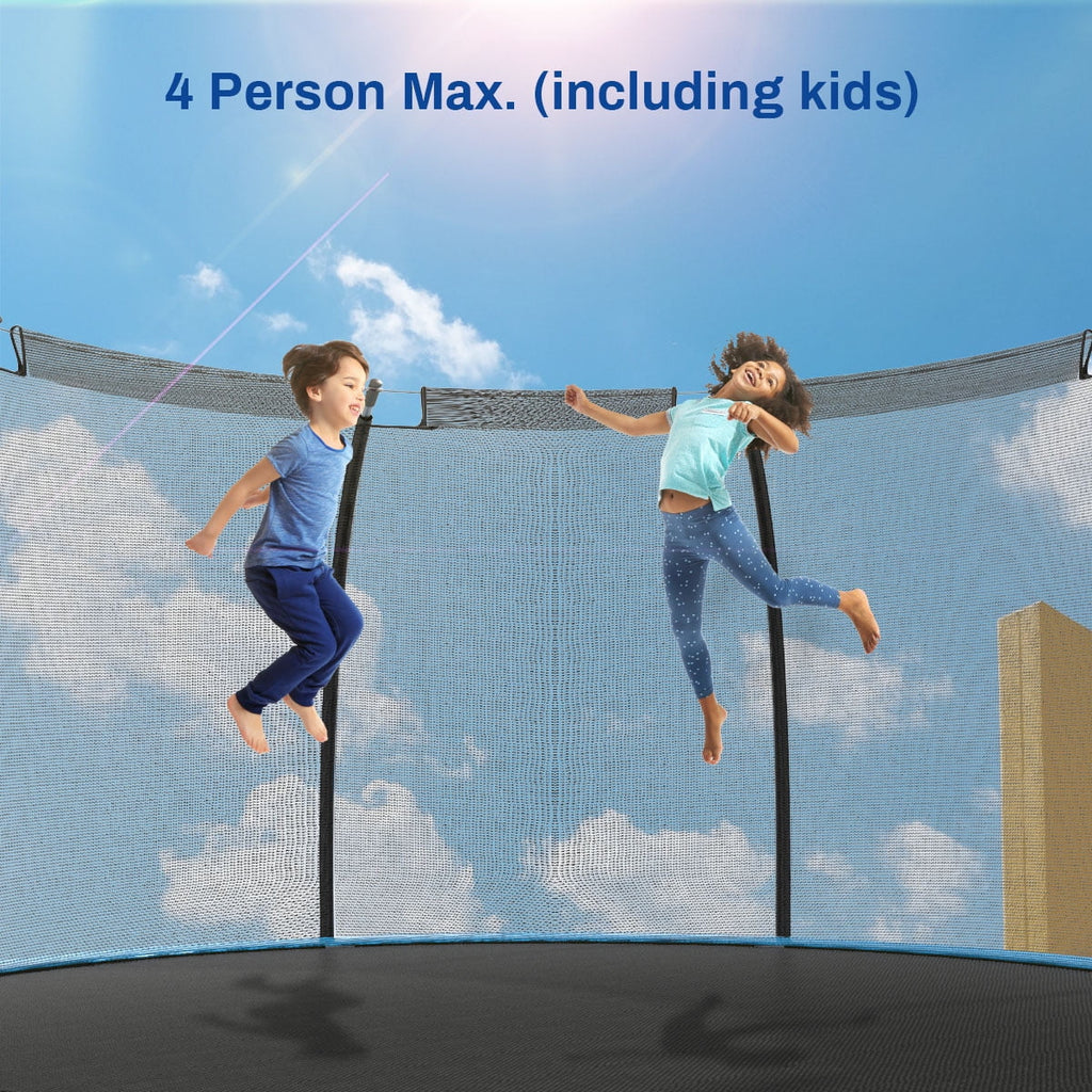 12 ft Trampoline with Enclosure and Basketball Hoop Q89496