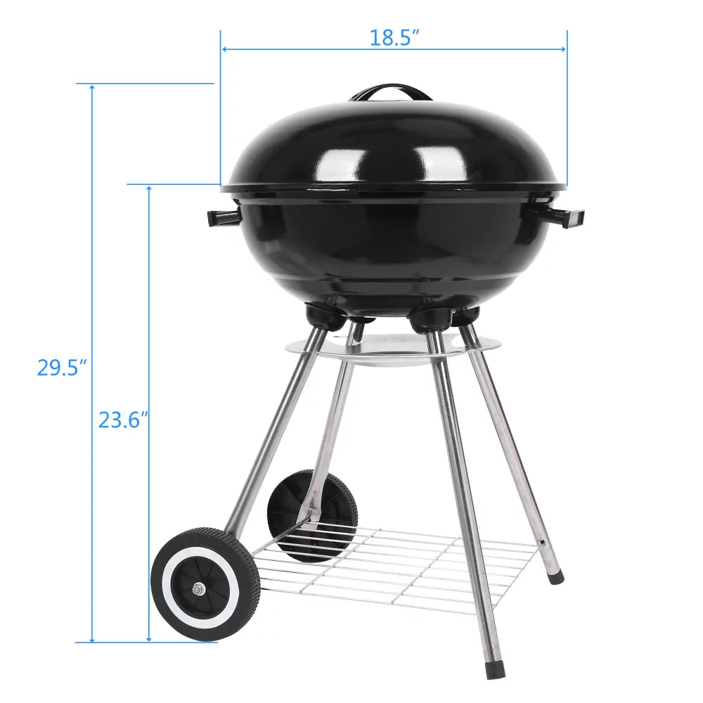 Charcoal Enamel Barbecue Stove P7742