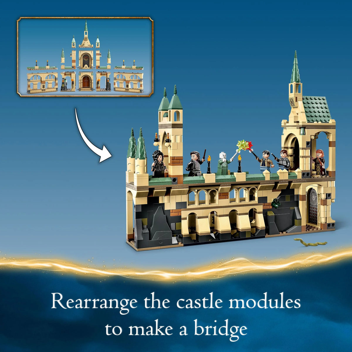 Building Toy Set with 6 Minifigures L45020
