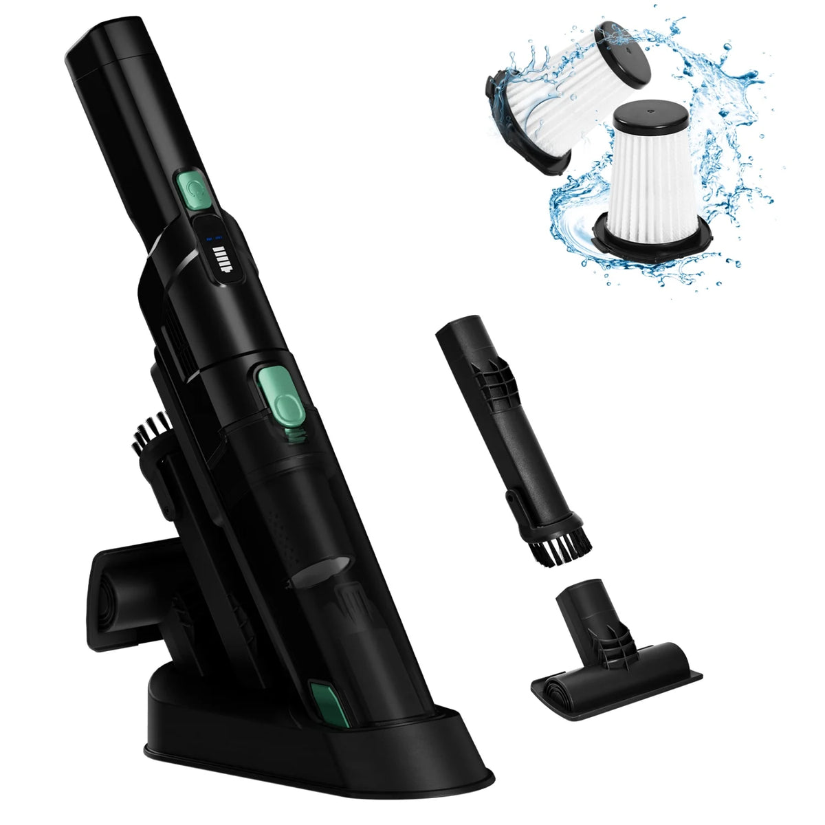 Handheld Cordless Vacuum with 15KPA Suction Z622