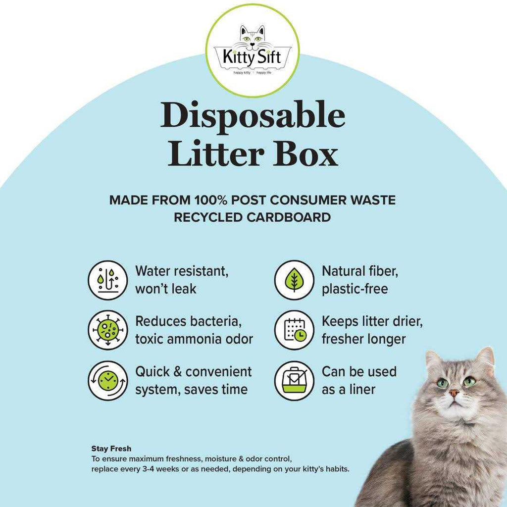 Disposable Sifting Litter Box R50243