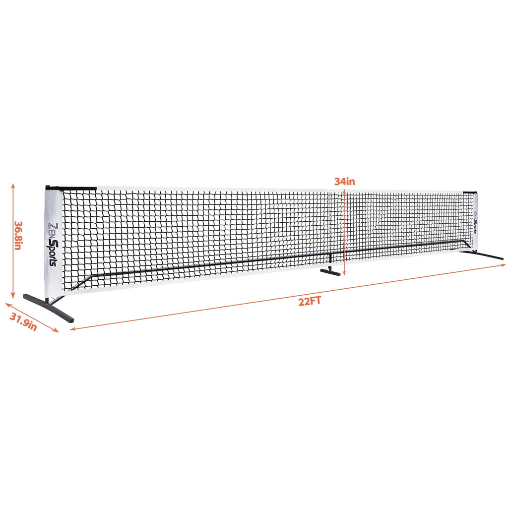 22FT Portable Pickleball Net Set with Carry Case R90593