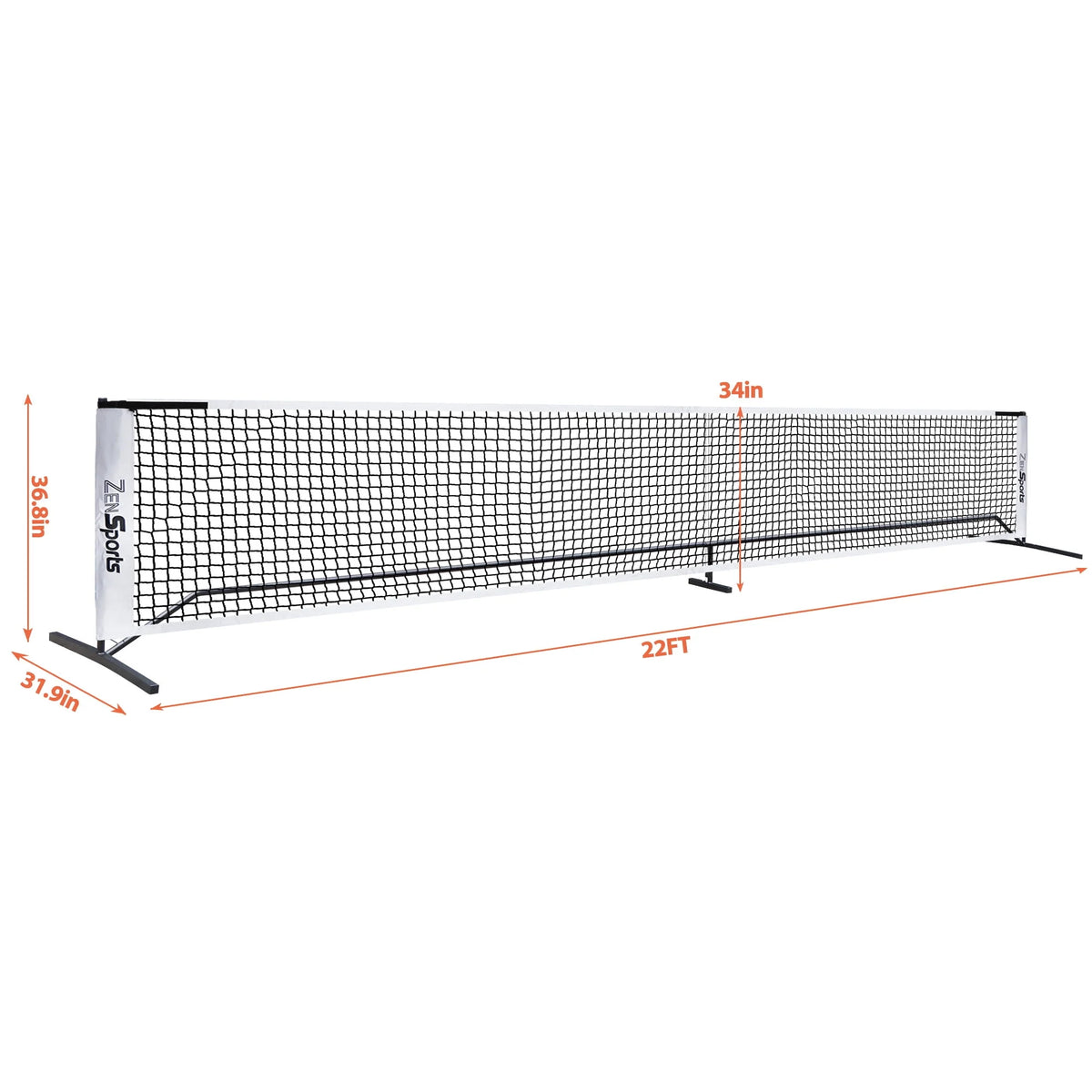 22FT Portable Pickleball Net Set with Carry Case R90593