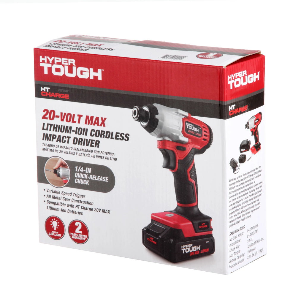 20V Max Cordless Impact Driver with Battery & Charger M767
