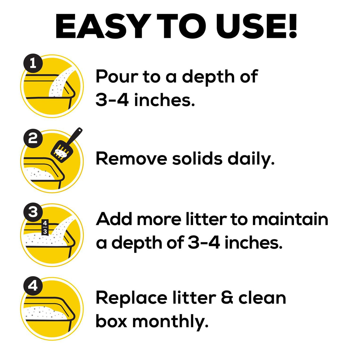Instant Action Cat Litter X6064